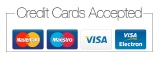 Credit Cards Accepted